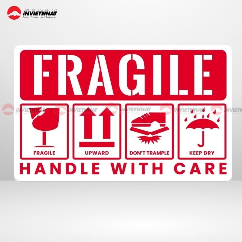mẫu in nhãn tem hàng dễ vỡ mẫu in nhãn tem hàng dễ vỡ