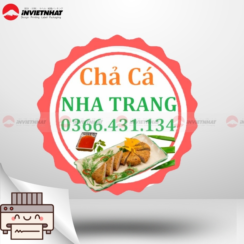 tem chả cá Nha Trang tròn