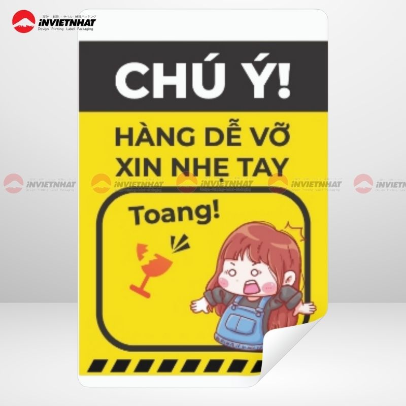 mẫu tem nhãn hàng dễ vỡ mẫu tem nhãn hàng dễ vỡ