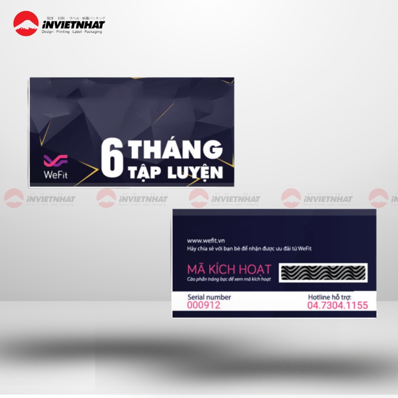 Thẻ cào tích điểm là gì? Các loại thẻ tích điểm HÚT KHÁCH trong kinh doanh 38 Thẻ cào tích điểm dùng trong ngành fitness