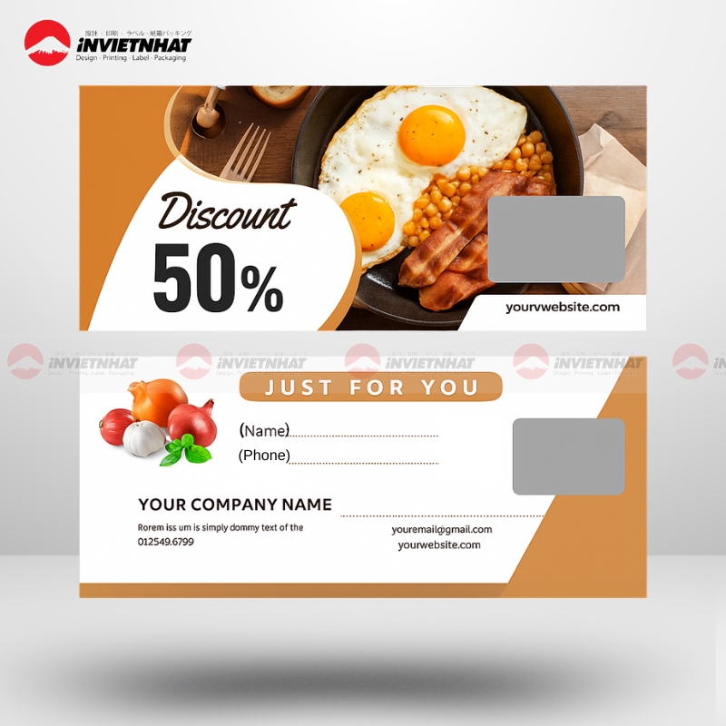 Thẻ cào tích điểm là gì? Các loại thẻ tích điểm HÚT KHÁCH trong kinh doanh 31 Thẻ tích điểm dạng phiếu mua hàng