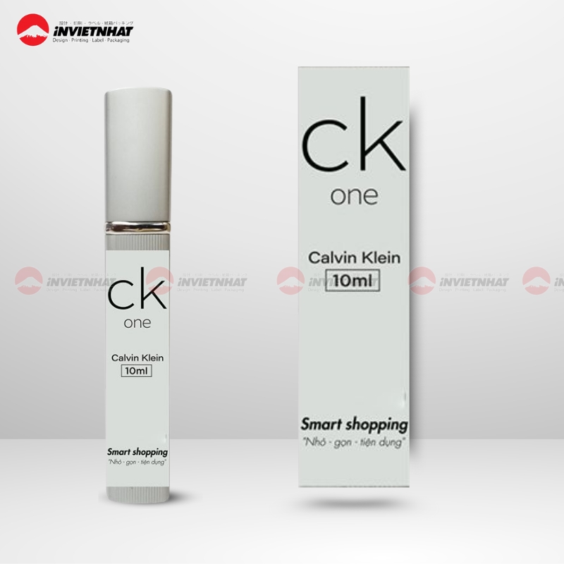 tem dán nước hoa chiết sang trọng 10ml