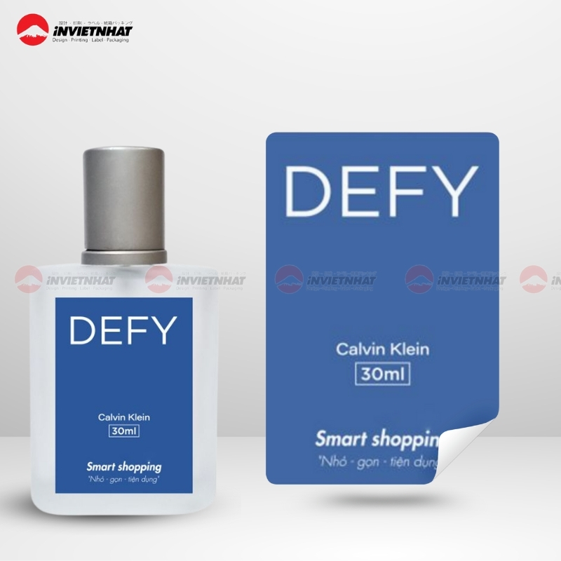 tem dán nước hoa chiết sang trọng 30ml