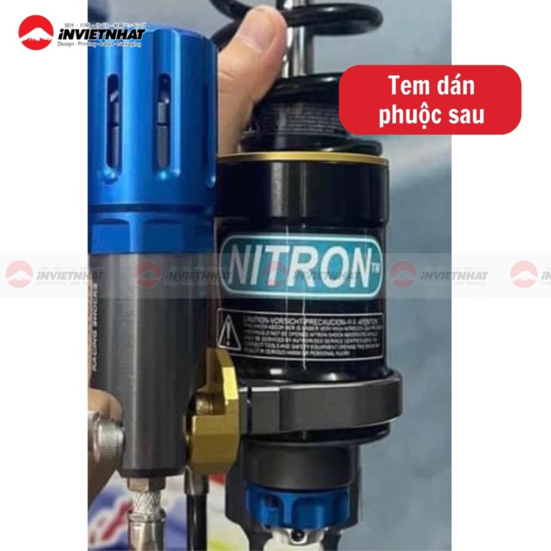 23+ Mẫu tem dán phuộc trước, sau ĐẲNG CẤP, cá tính 46 tem dán phuộc sau nitron
