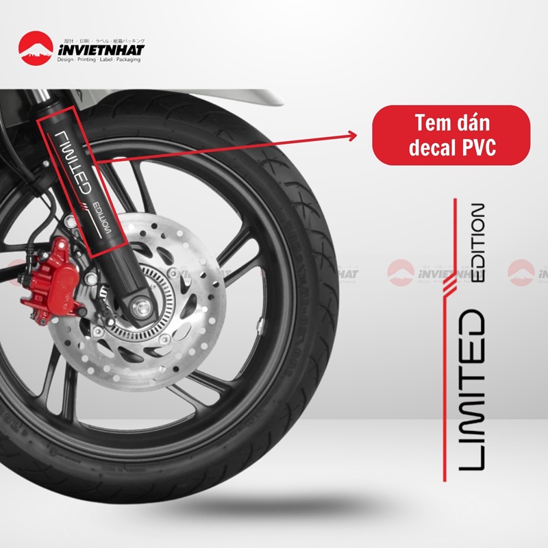 tem dán phuộc trước Limited Edition
