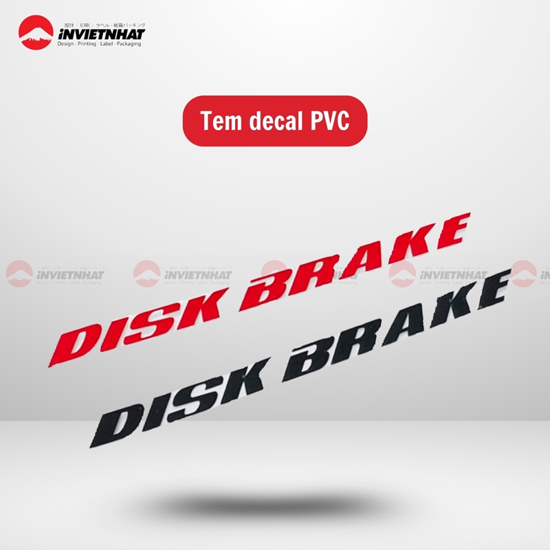 tem dán phuộc trước disk brake