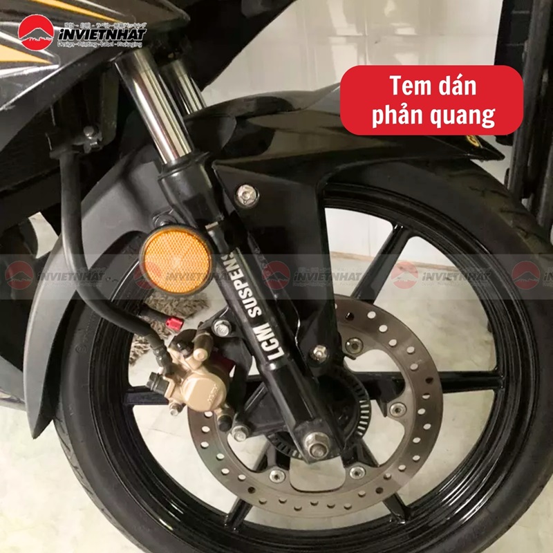 tem dán phuộc trước exciter