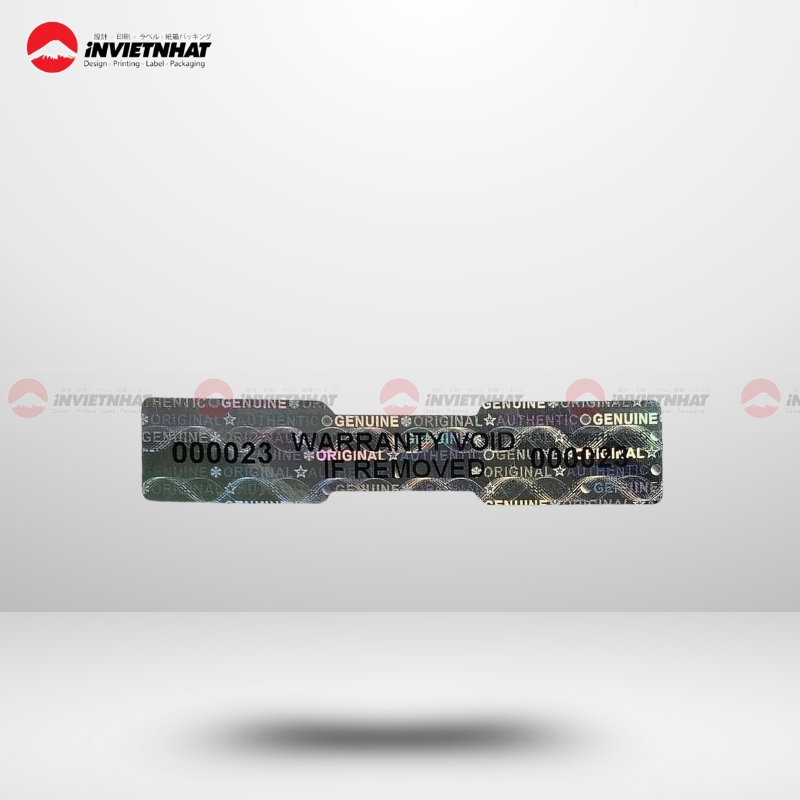 tem nhãn dán nắp chai
