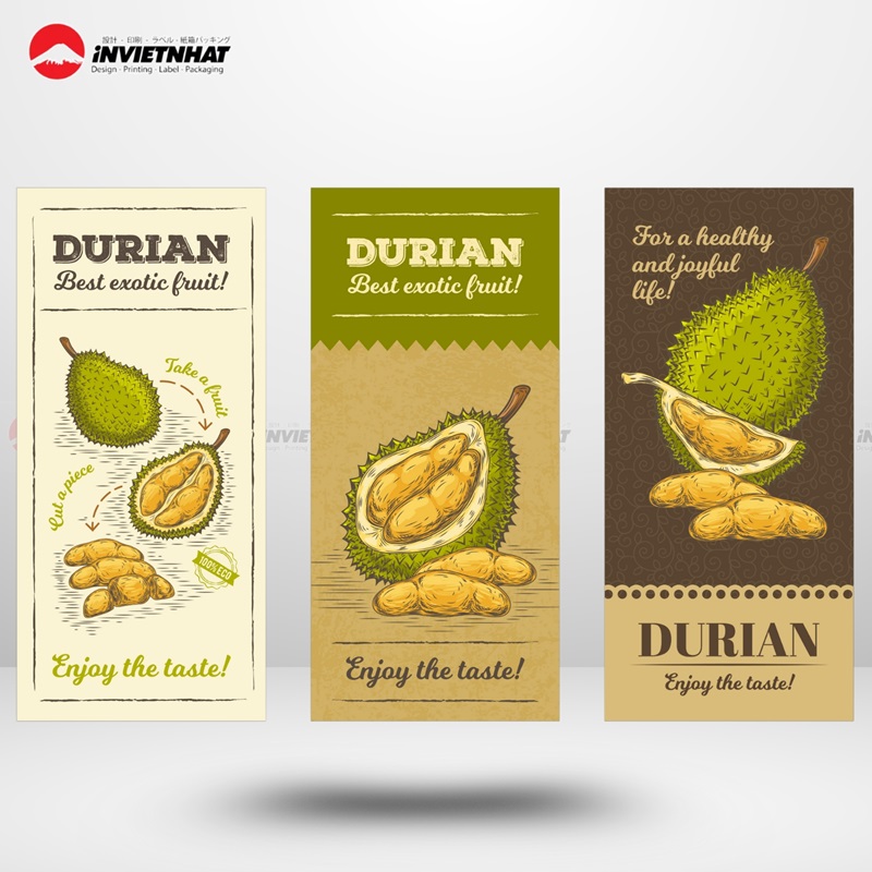 tem sầu riêng sinh động