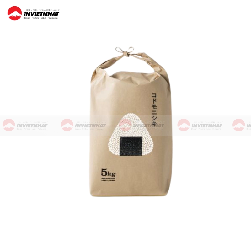 Bao bì giấy đựng gạo