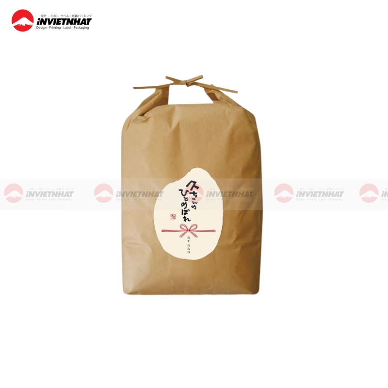 Công nghệ in túi giấy đựng gạo