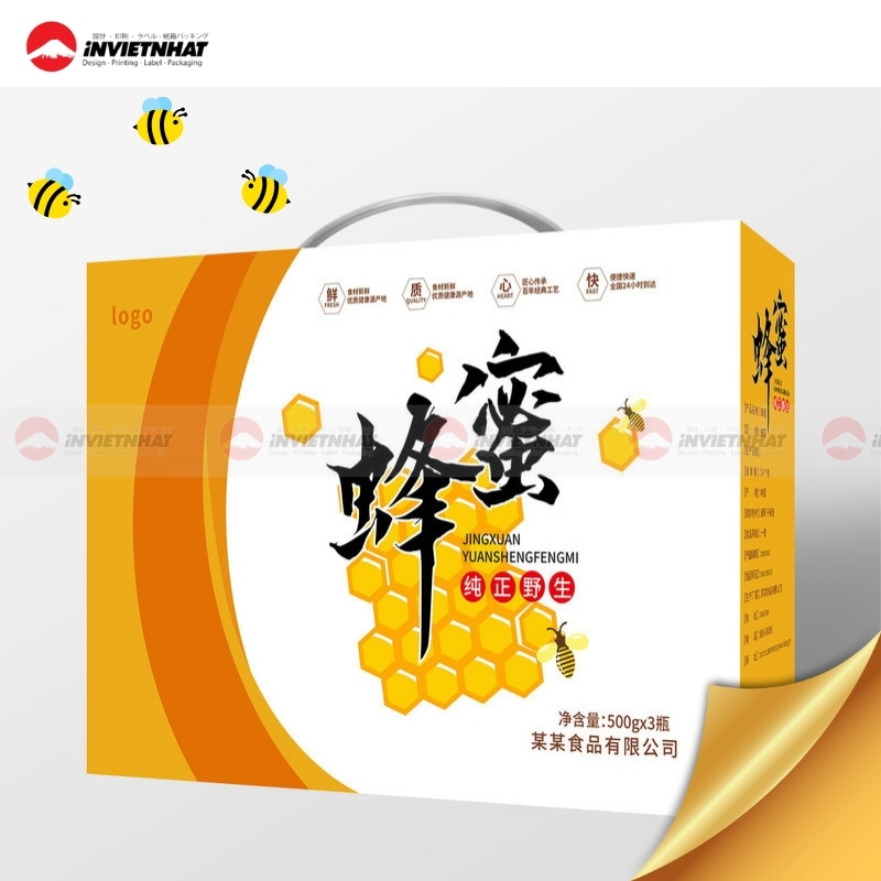 Hop giay co quai xach mat ong