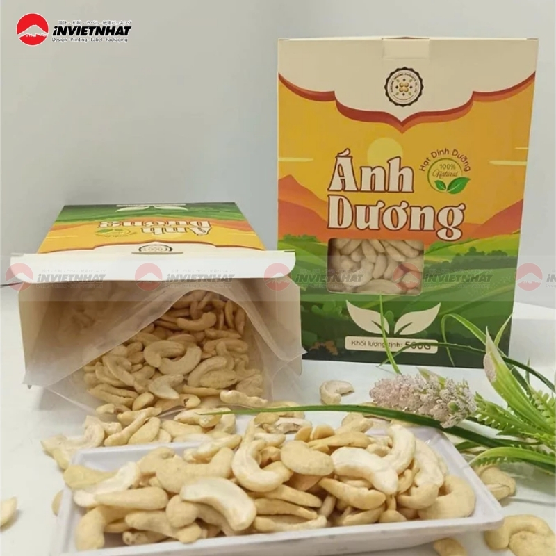 Hop giay dung hat dieu