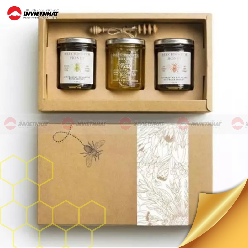 Hop giay qua bieu mat ong