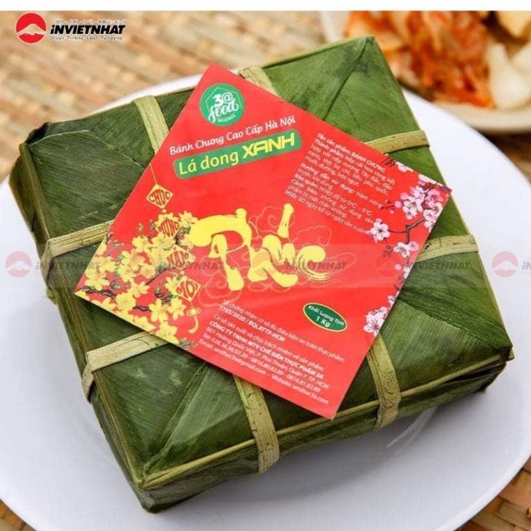 23+ Mẫu tem bánh chưng ĐẸP, giá rẻ, mang lại may mắn ngày Tết