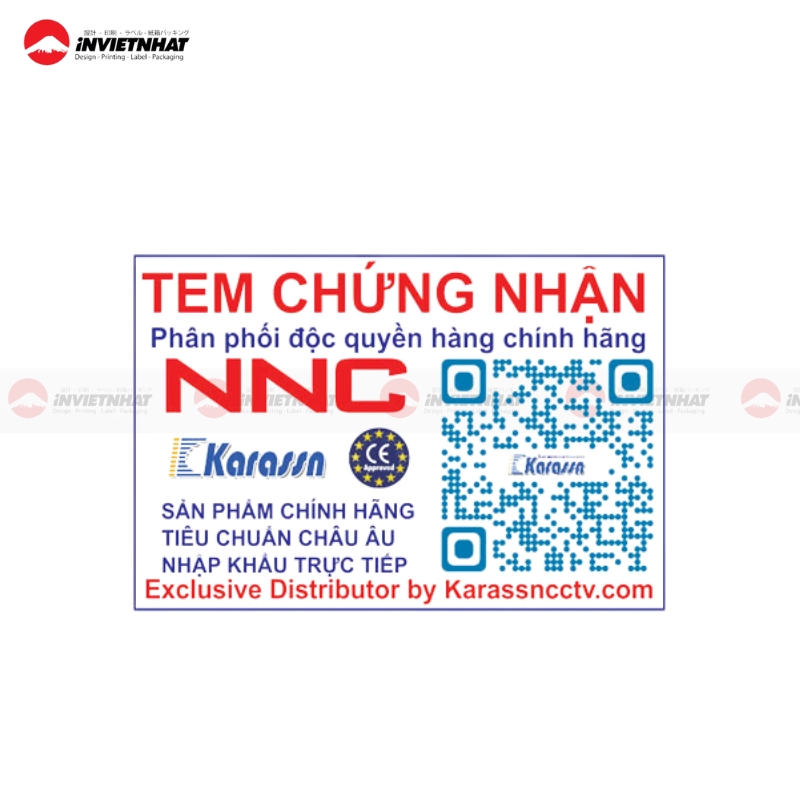 Tem bao hanh nha phan phoi