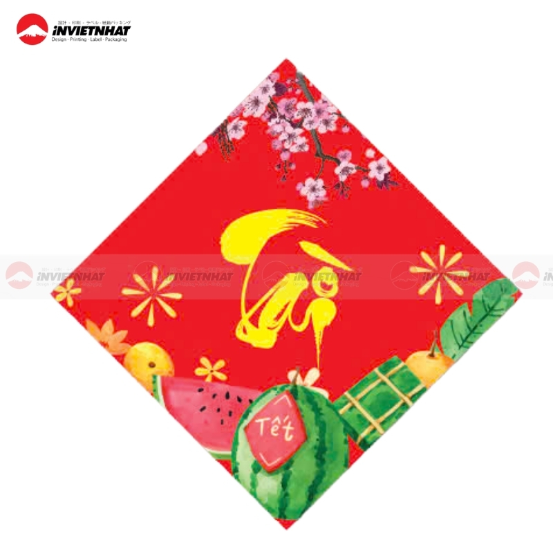 Tem dán bánh chưng Tài