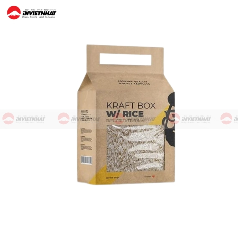 Túi giấy bảo quản gạo