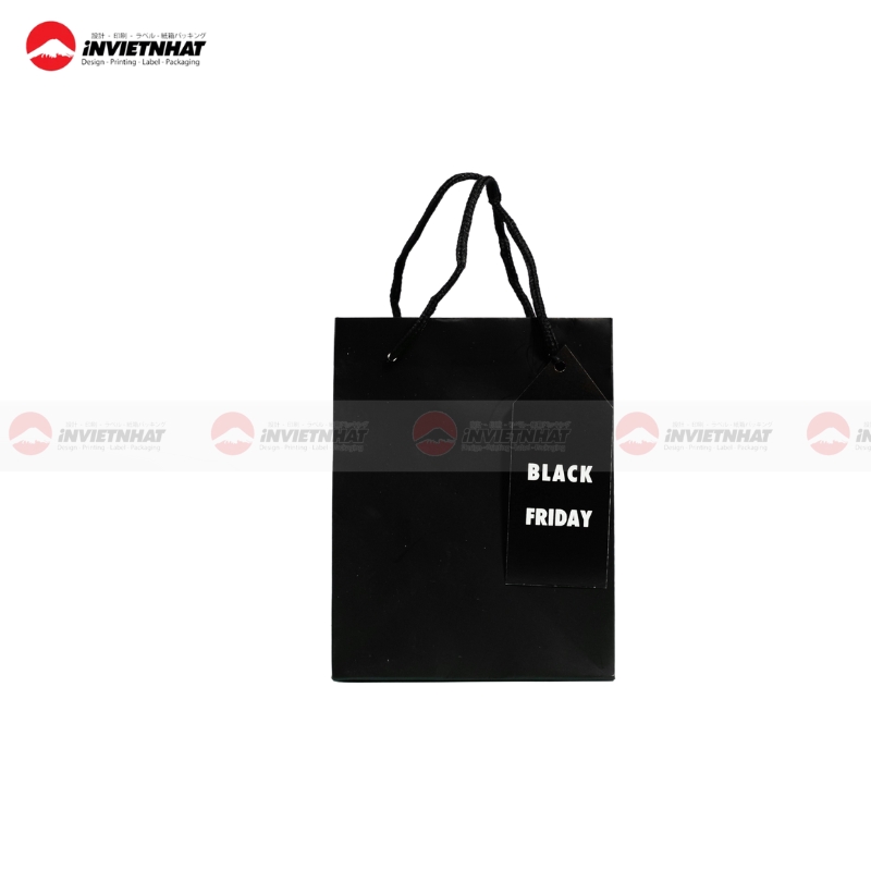 Túi giấy đen cao cấp