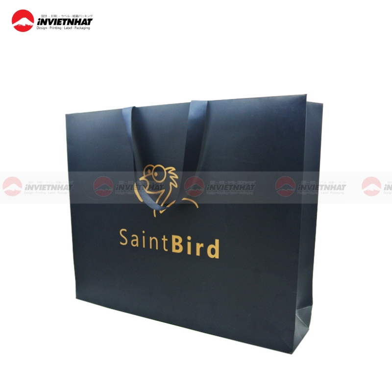 Túi giấy đen chất lượng cao