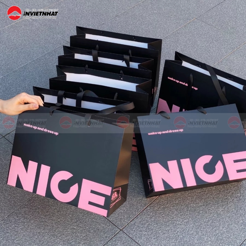 Túi giấy đen đa năng