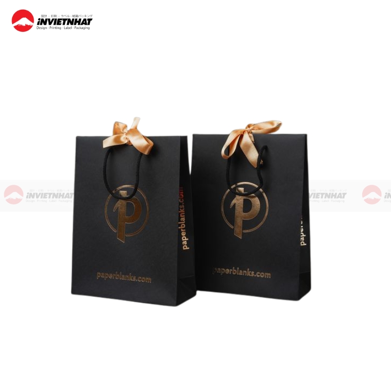 Túi giấy đen sự kiện