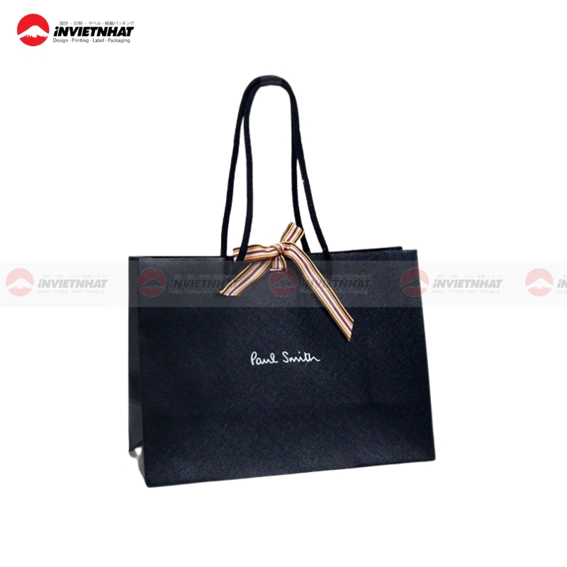 Túi giấy đen tái chế