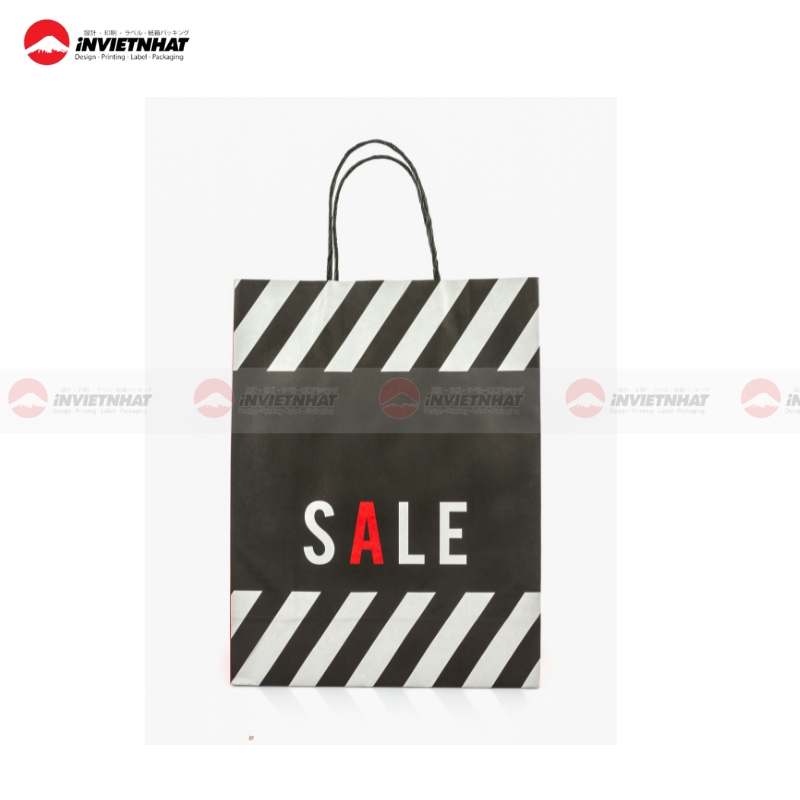 25+ Mẫu túi giấy đen tinh tế, THANH LỊCH & thể hiện đẳng cấp 48 Túi giấy đen thời trang