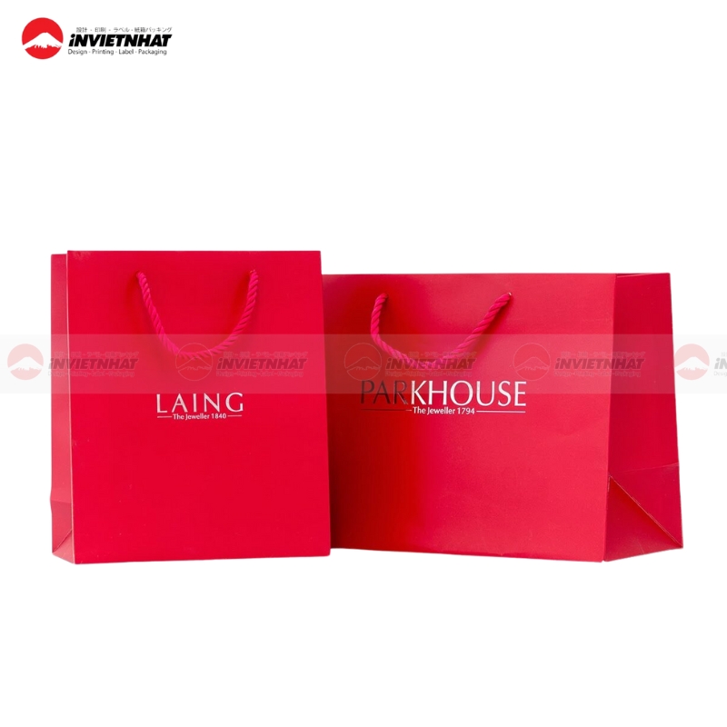 51+ Mẫu túi giấy đỏ RỰC RỠ, thiết kế ấn tượng 2025 91 Túi giấy đỏ sang trọng