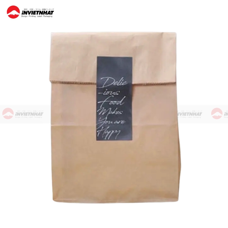 Túi giấy đựng bánh bao lớn