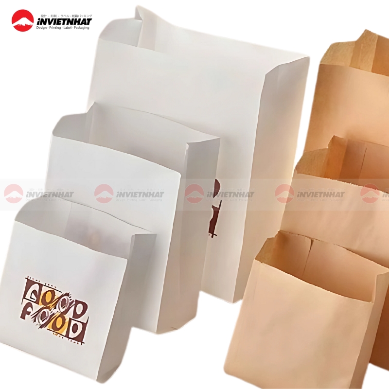 Túi giấy đựng bánh bao mang đi