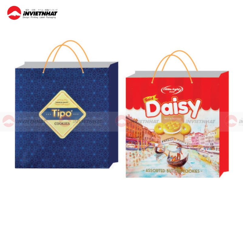 Túi giấy đựng bánh kẹo cao cấp cho doanh nghiệp