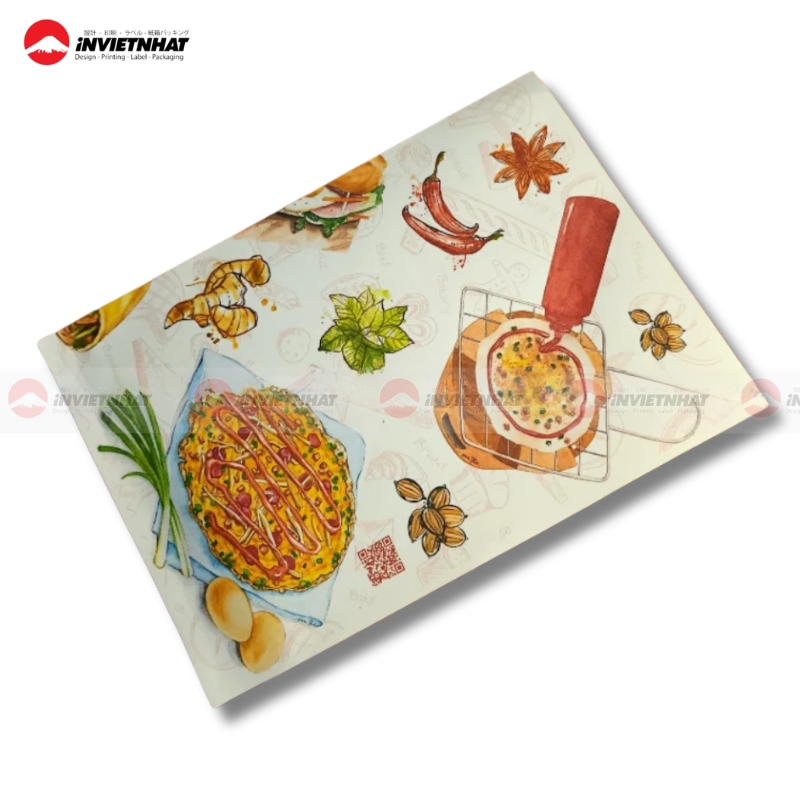 Túi giấy đựng bánh tráng nướng đa năng