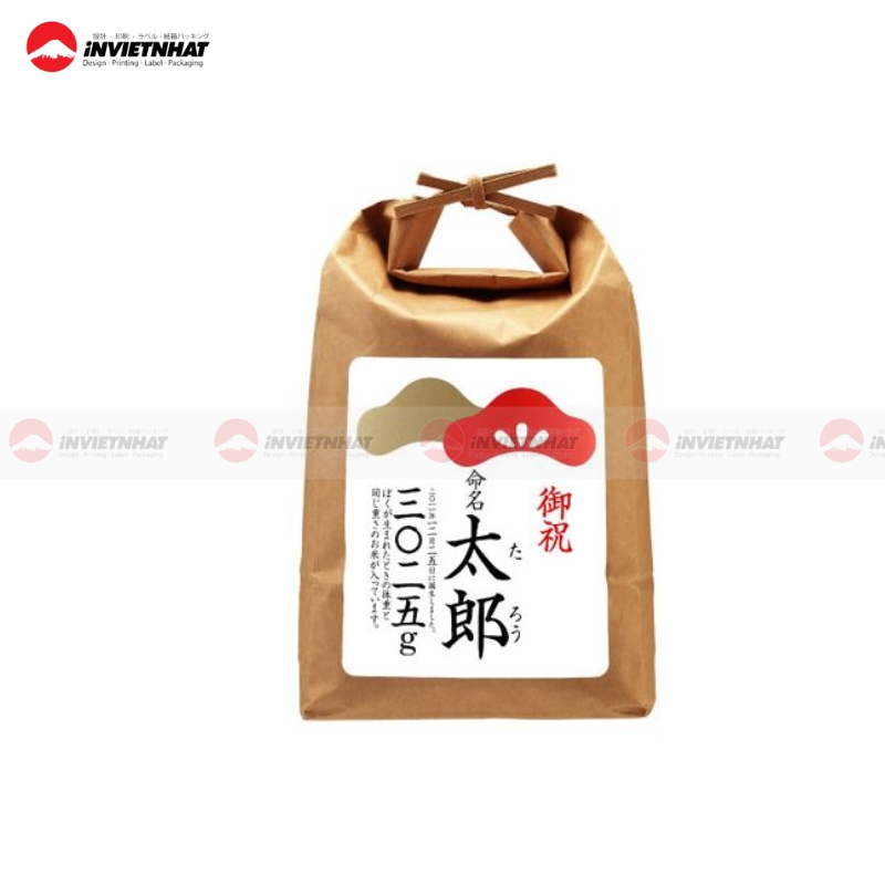 Túi giấy đựng gạo cho nông sản