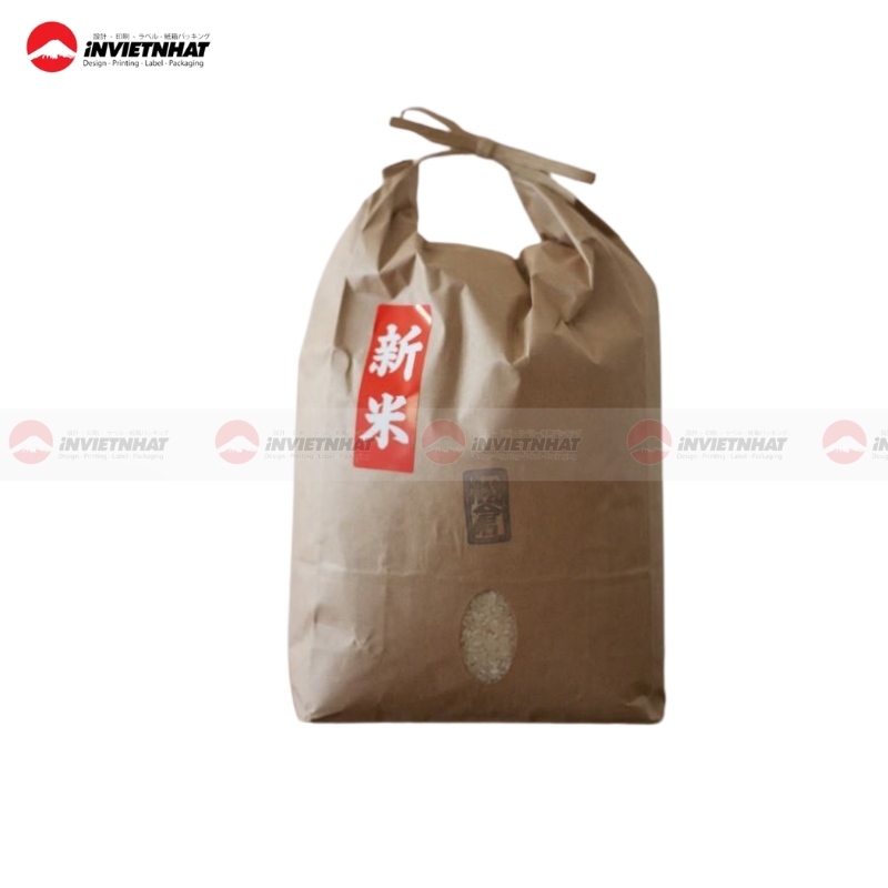 Túi giấy đựng gạo đa năng