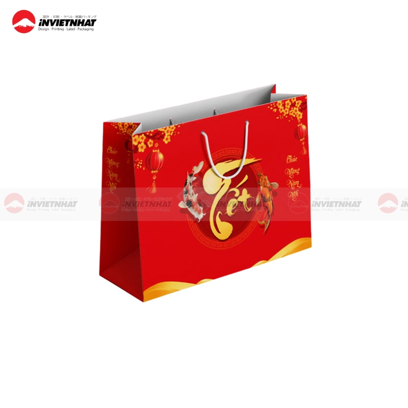 Túi giấy đựng kẹo Tết