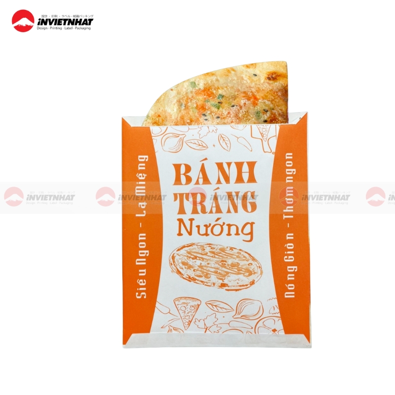 Túi giấy giá rẻ bánh tráng nướng