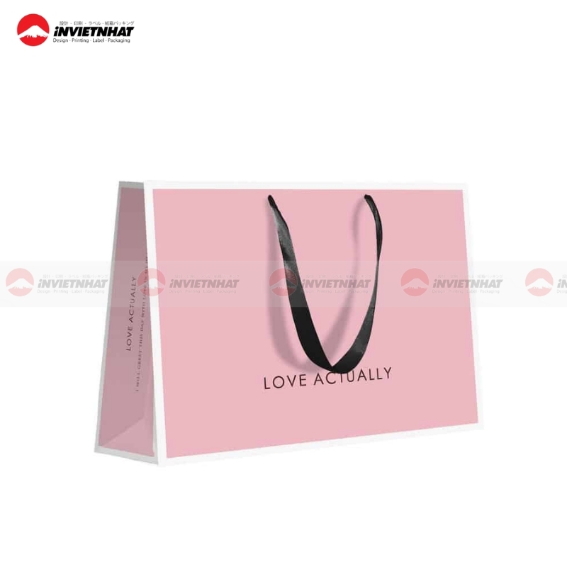 Túi giấy ruy băng cao cấp