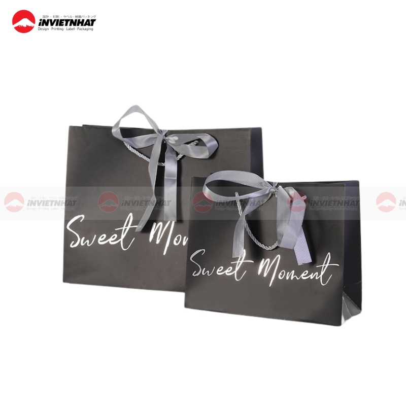 Túi giấy ruy băng đựng quà sinh nhật
