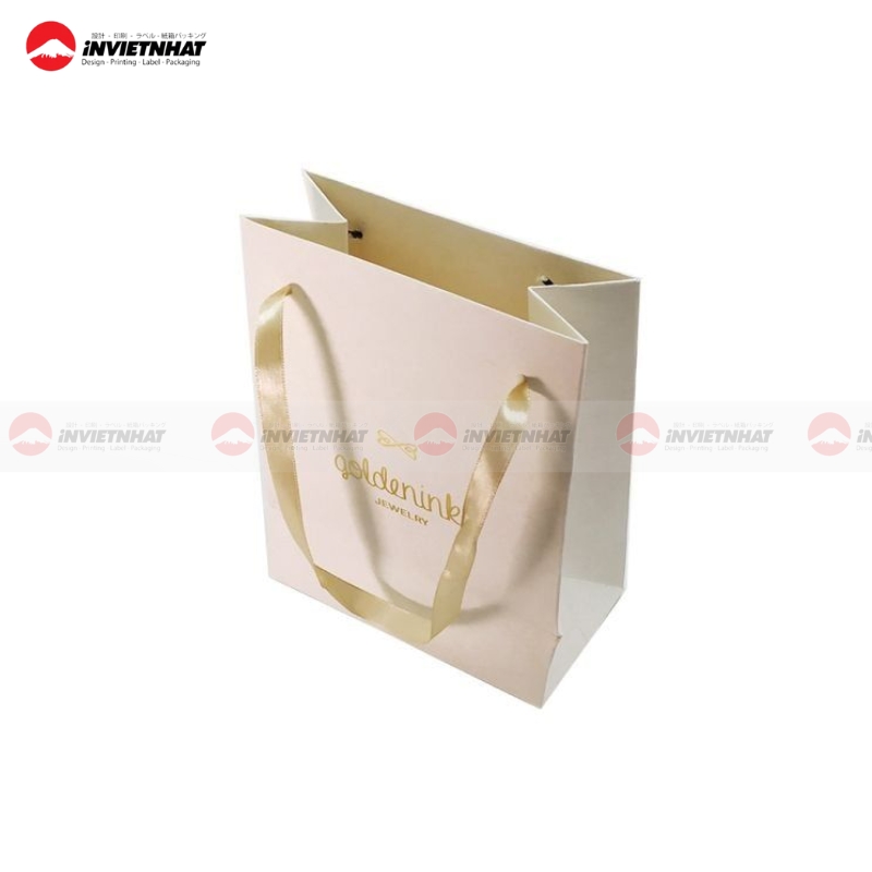 Túi giấy ruy băng giá rẻ