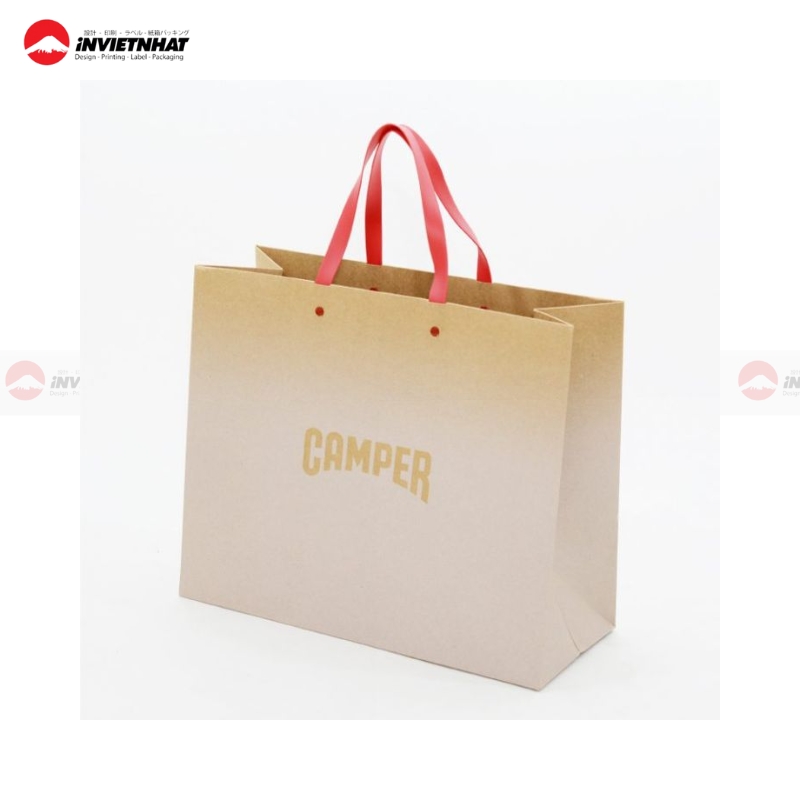 Túi giấy ruy băng hiện đại