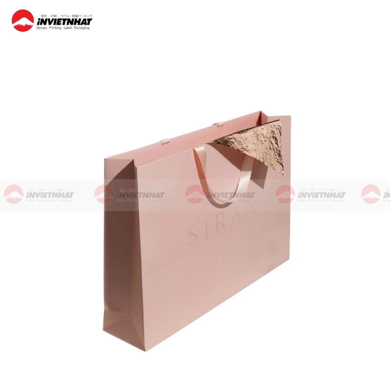 Túi giấy ruy băng sang trọng