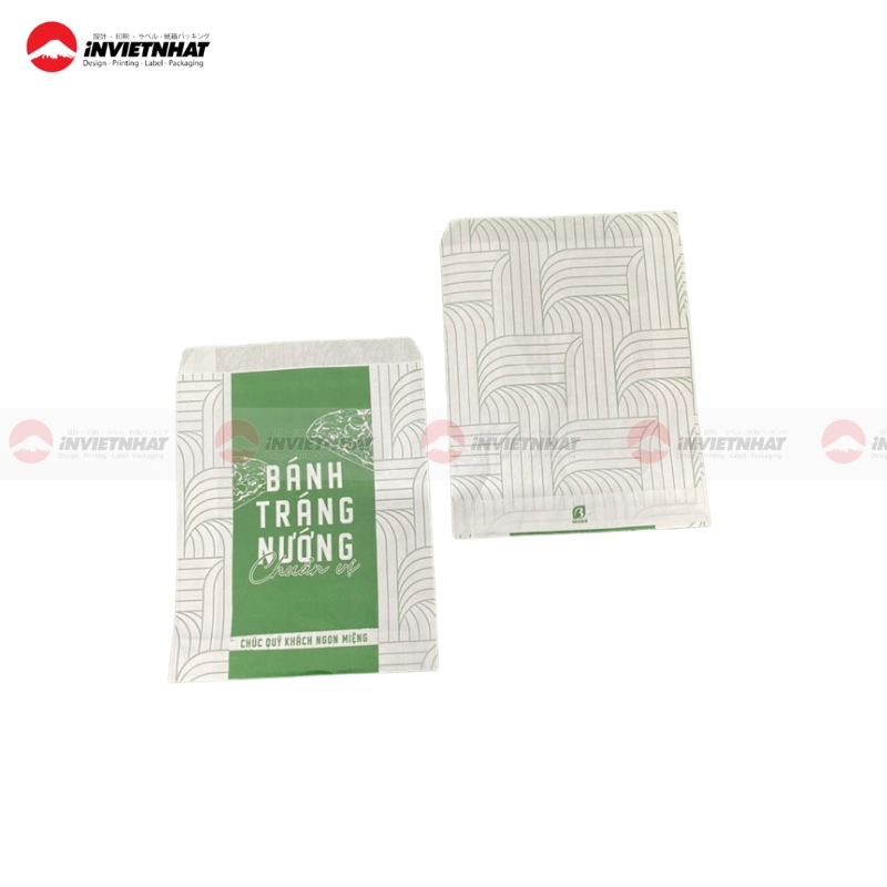 Túi giấy tái chế bánh tráng nướng