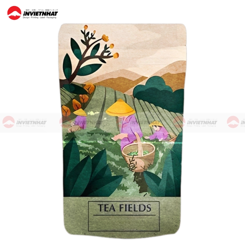 17+ Mẫu túi giấy đựng trà SANG TRỌNG, tinh tế 19 Tui giay than thien moi truong dung tra 1