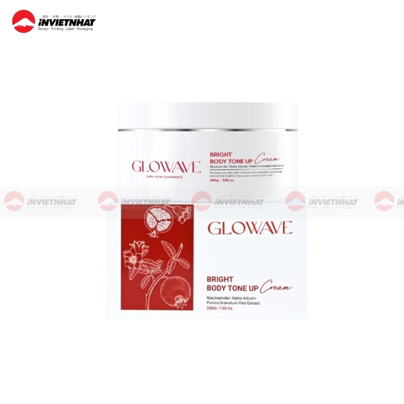 bao bì kem body hiện đại