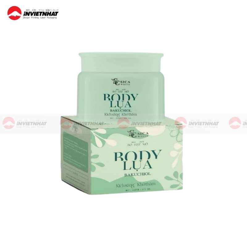 bao bì kem body tinh tế