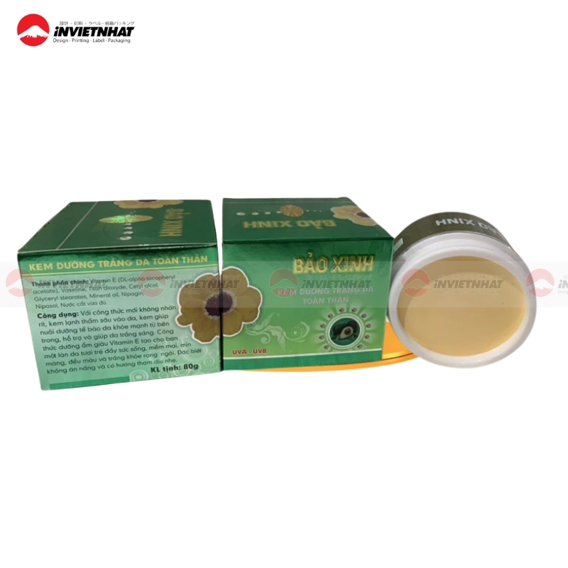bao bì kem body xuất khẩu
