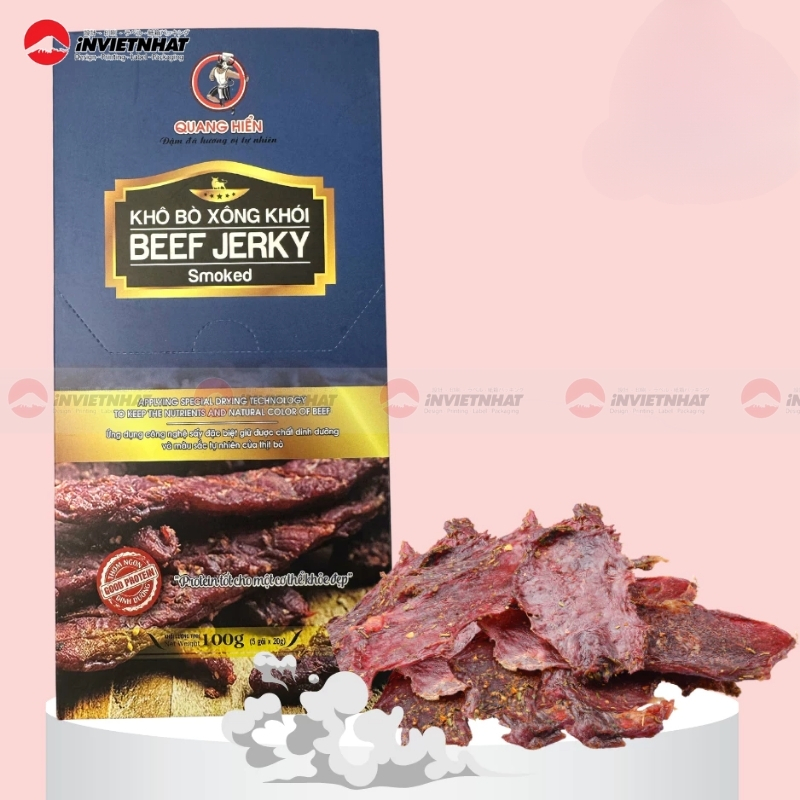 bao bì khô bò xuất khẩu