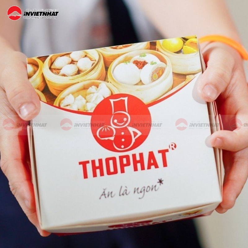 11+ Mẫu hộp giấy đựng bánh bao ĐẸP MẮT, thoát hơi tốt 10 hop giay dung banh bao tho phat