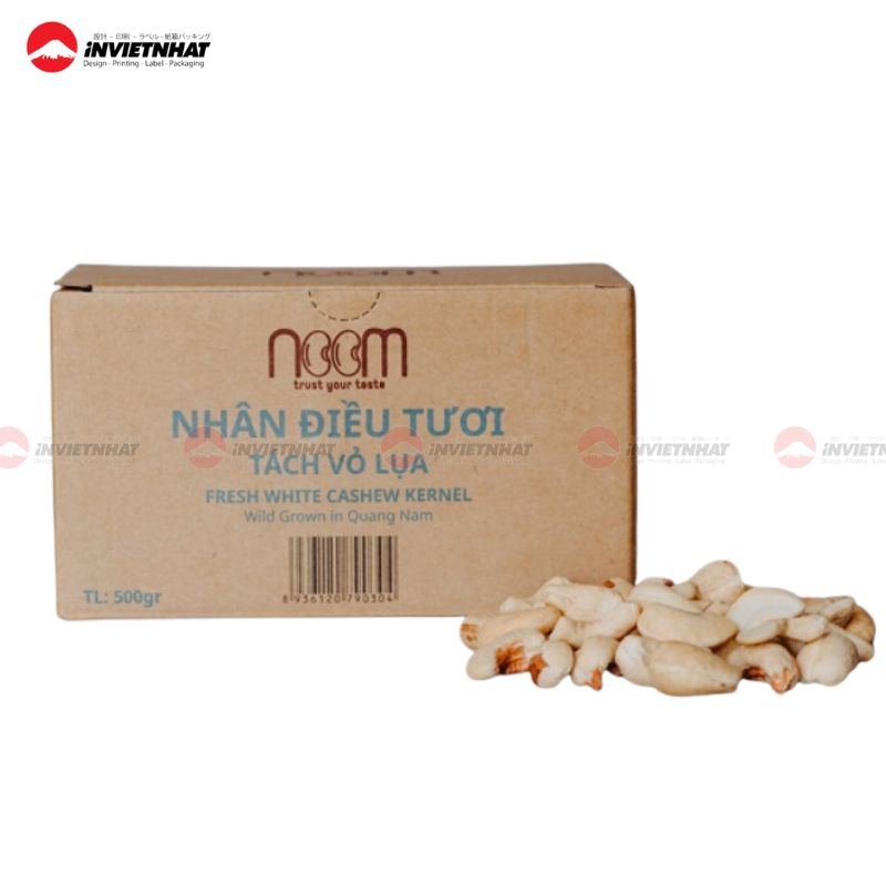 hộp giấy đựng hạt điều 3